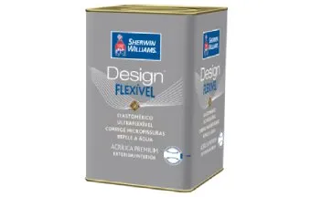 Tinta acrílica ultraflexível corrige microfissuras