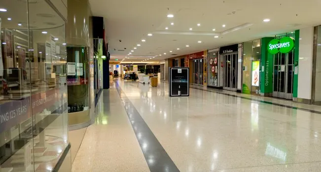 Isolamento acústico de shopping centers