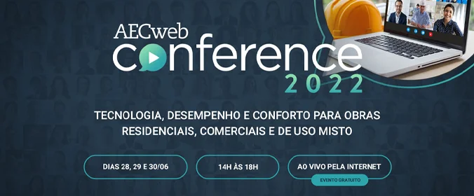 foto de divulgação com os dados do aec web conference 2022