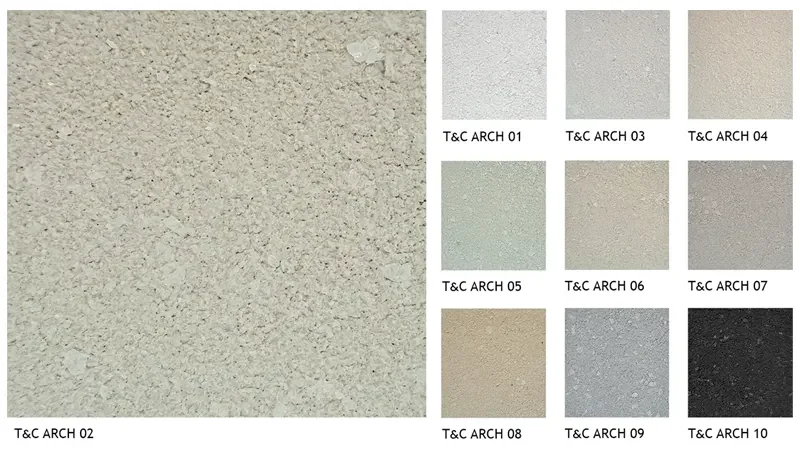 Tabela de cores do ARCH AMPIO.