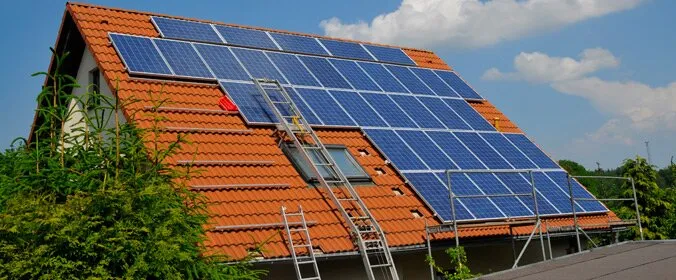 Placas solares residenciais