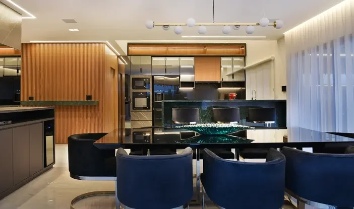 Casa Cinema, assinada pelo escritório DBALE Arquitetura.