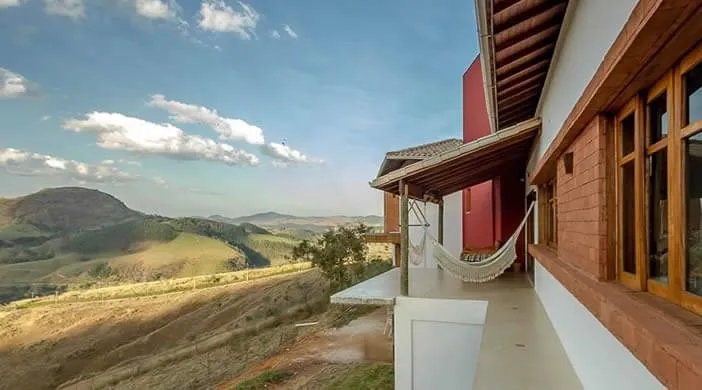 São João Del Rei, Minas Gerais:paisagem Com Vista Para Belas Casas