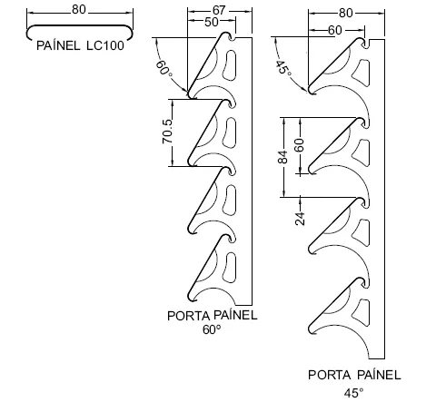 Sistema Brise Linear LC100