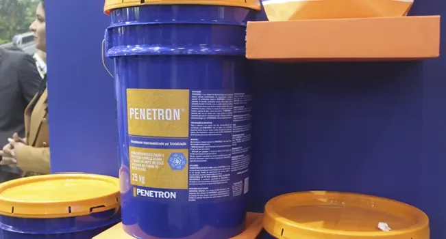 Detalhe da embalagem do produto Penetron