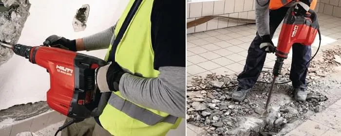 Demolição - Parede - Piso - Hilti
