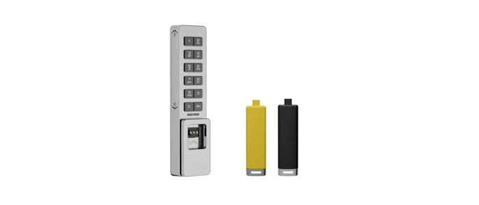 Fechaduras eletrônicas para lockers e gavetas