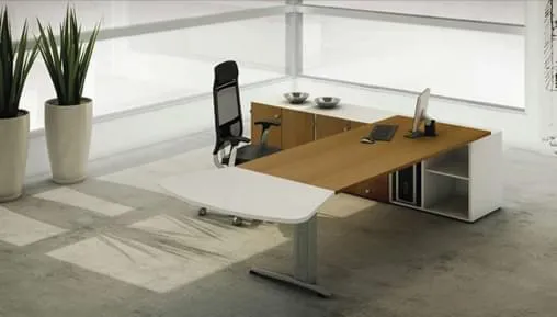 Mobiliários corporativos feitos com madeira certificada e design diferenciado