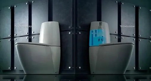 Bacias com acionamento de duplo fluxo reduzem consumo de água em hotel