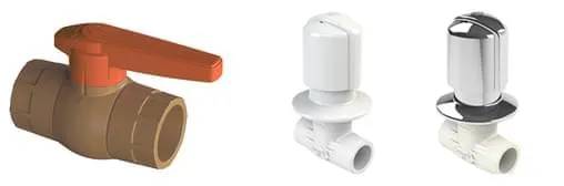 Linha de registros TIGRE garante eficiência no controle do fluxo de líquidos