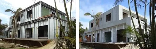 Sistema Construtivo alia rapidez e racionalidade na manutenção de residência