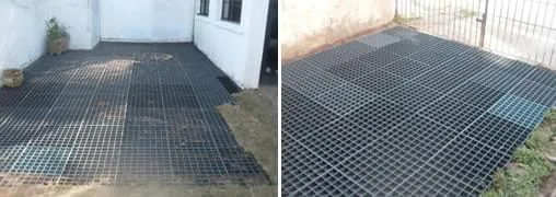 Ecoplate: Pisos permeáveis fabricados com plástico reciclado