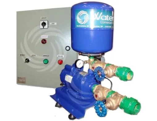 Sistemas de pressurização SPW e SPWS atuam em grandes variações de vazão