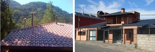 A PERKUS oferece uma completa linha de telhas premium com varias opções de cores