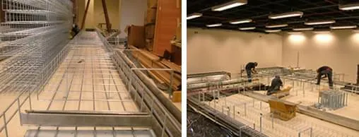 Eletrocalhas e leitos conferem rápida instalação e reduzem cronograma de obra