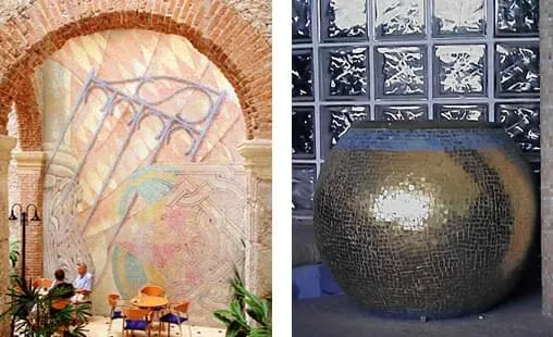 Mosaicos de vidro Kolorines: beleza e resistência em diversas cores e formatos