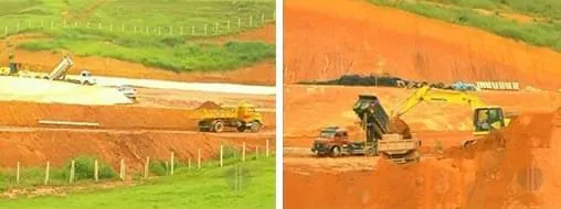 Geomembranas poliméricas de PVC da Vulcan impermeabilizam aterro sanitário