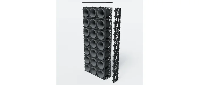 Estrutura do Jardim Vertical WallGreen
