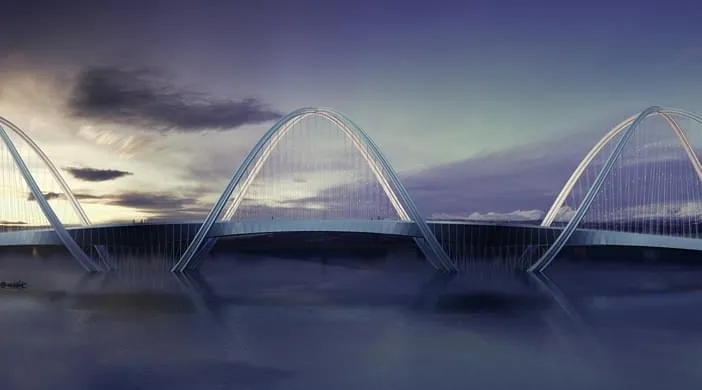 Ponte San Shan - Ponte olímpica