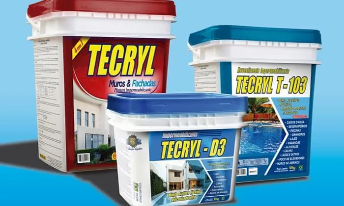 Produtos impermeabilizantes - Tecryl