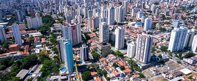 foto aérea da cidade de são paulo