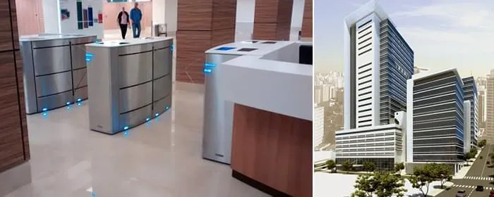 Sistema de acesso - Wolflap II Large - Hospital Sírio Libânes